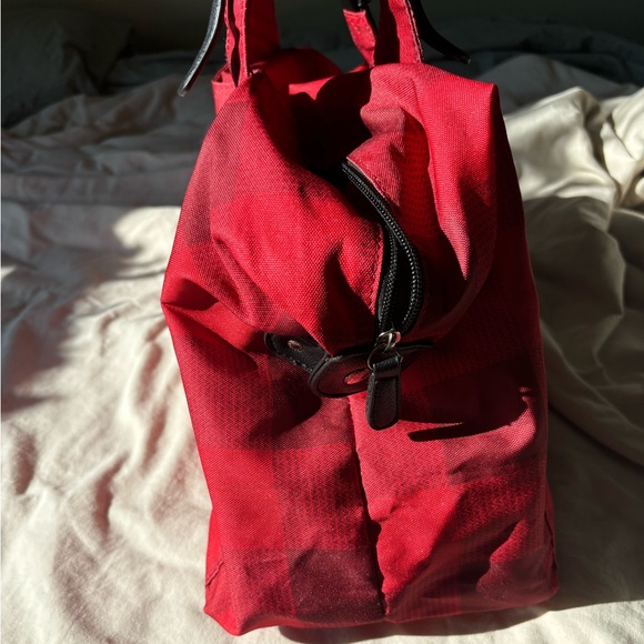 Roots Buffalo Plaid Weekender Bag - Picture 5 of 8
